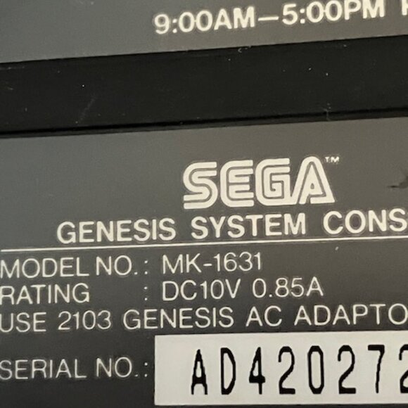 Sega Genisis game console - Picture 4 of 8